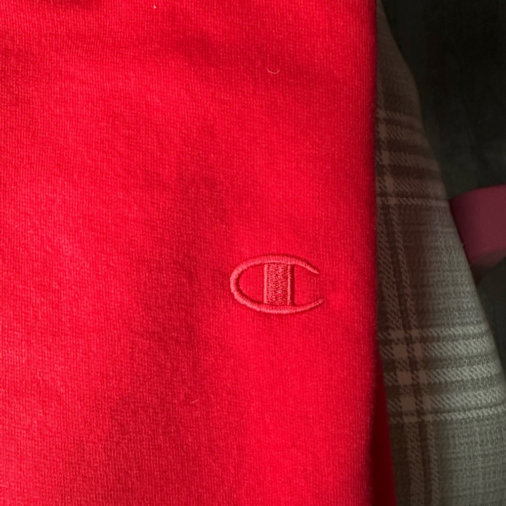 Champion Bold Red sweatpants/swestshirt Set - Picture 5 of 7